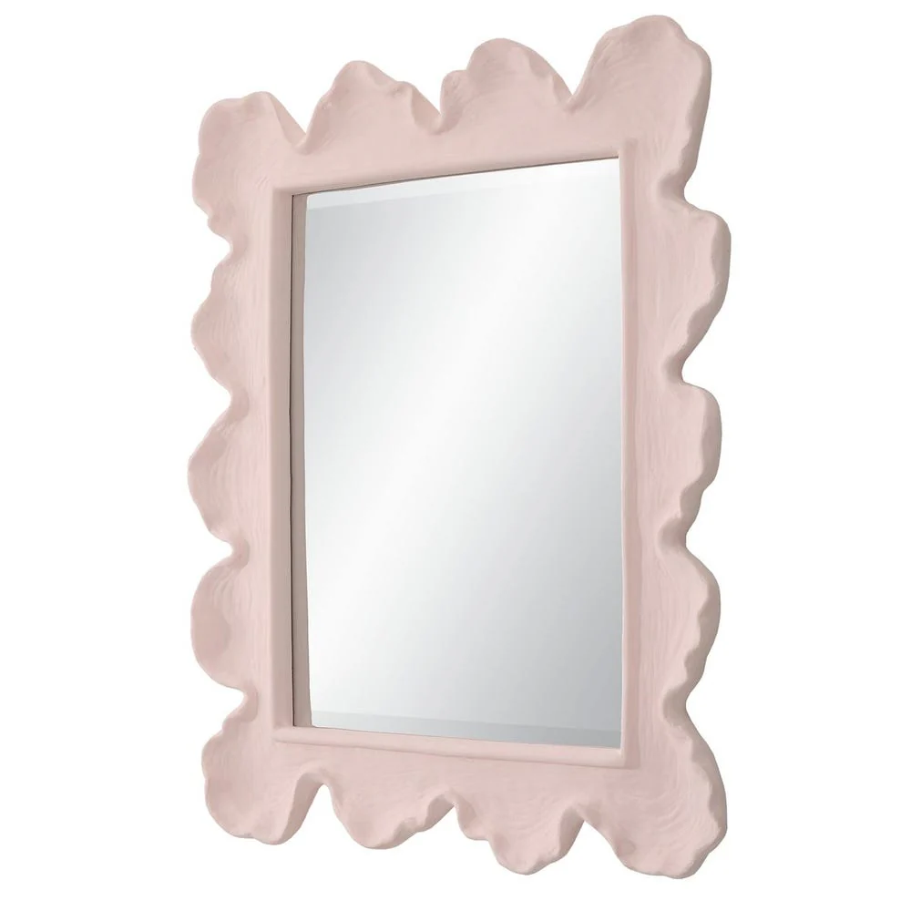 Uttermost Sea Coral Rosewater Pink Mirror - Image 4