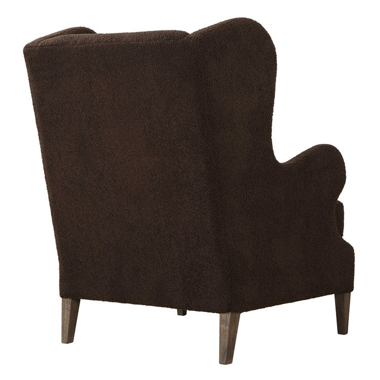 Uttermost Serpentine Modern Wingback Chair - Image 6
