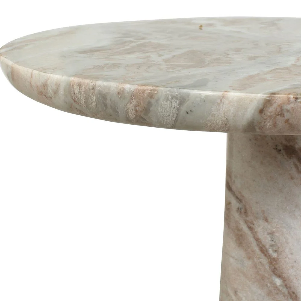 Uttermost Shura Marble Accent Table ~ Indoor And Outdoor Use - Image 4