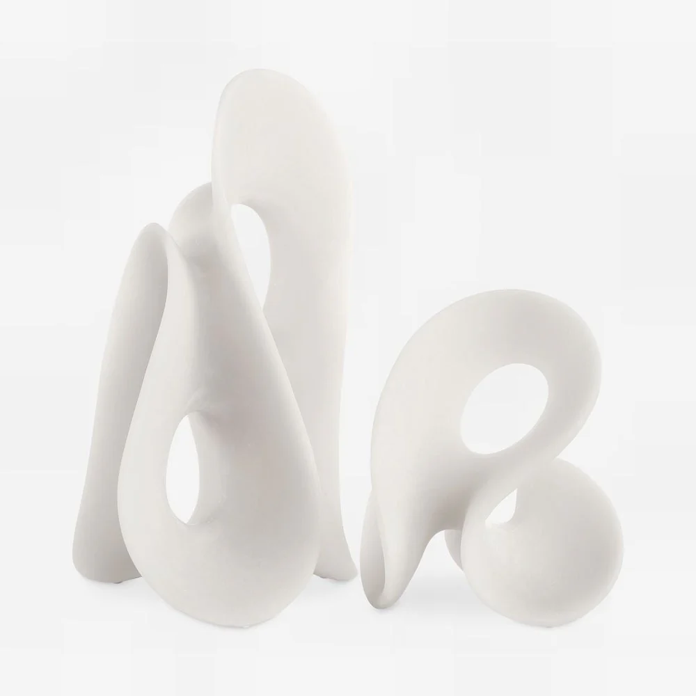 Uttermost Silent Wave Sculptures Set Of Two - Image 3