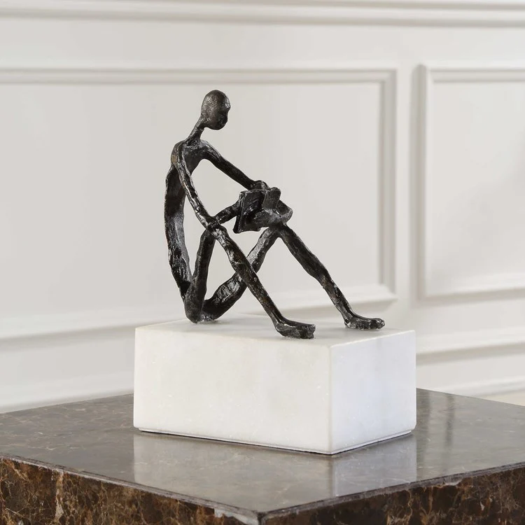 Uttermost Sit Back Relax and Read Sculpture