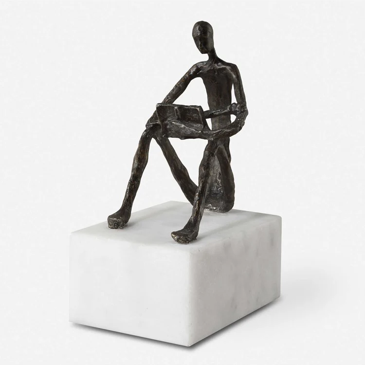 Uttermost Sit Back Relax and Read Sculpture - Image 2