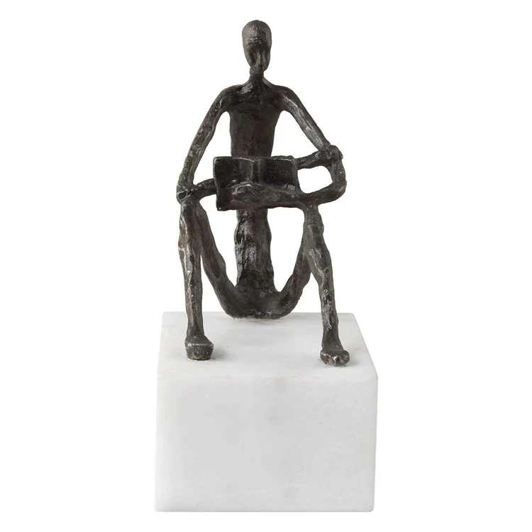 Uttermost Sit Back Relax and Read Sculpture - Image 4