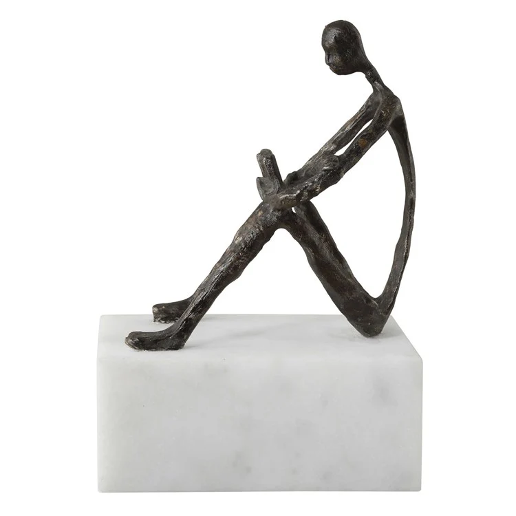 Uttermost Sit Back Relax and Read Sculpture - Image 5