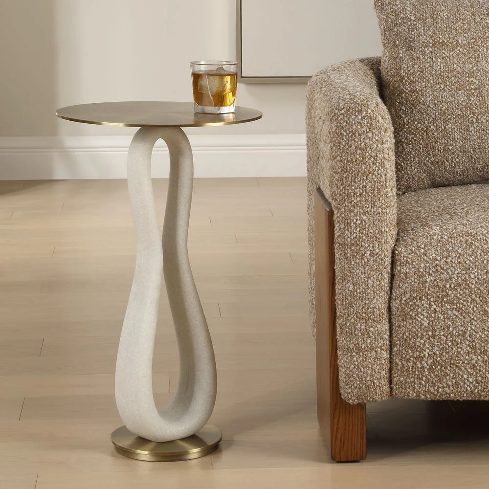 Uttermost Sonia Hourglass Shaped Accent Table - Image 2