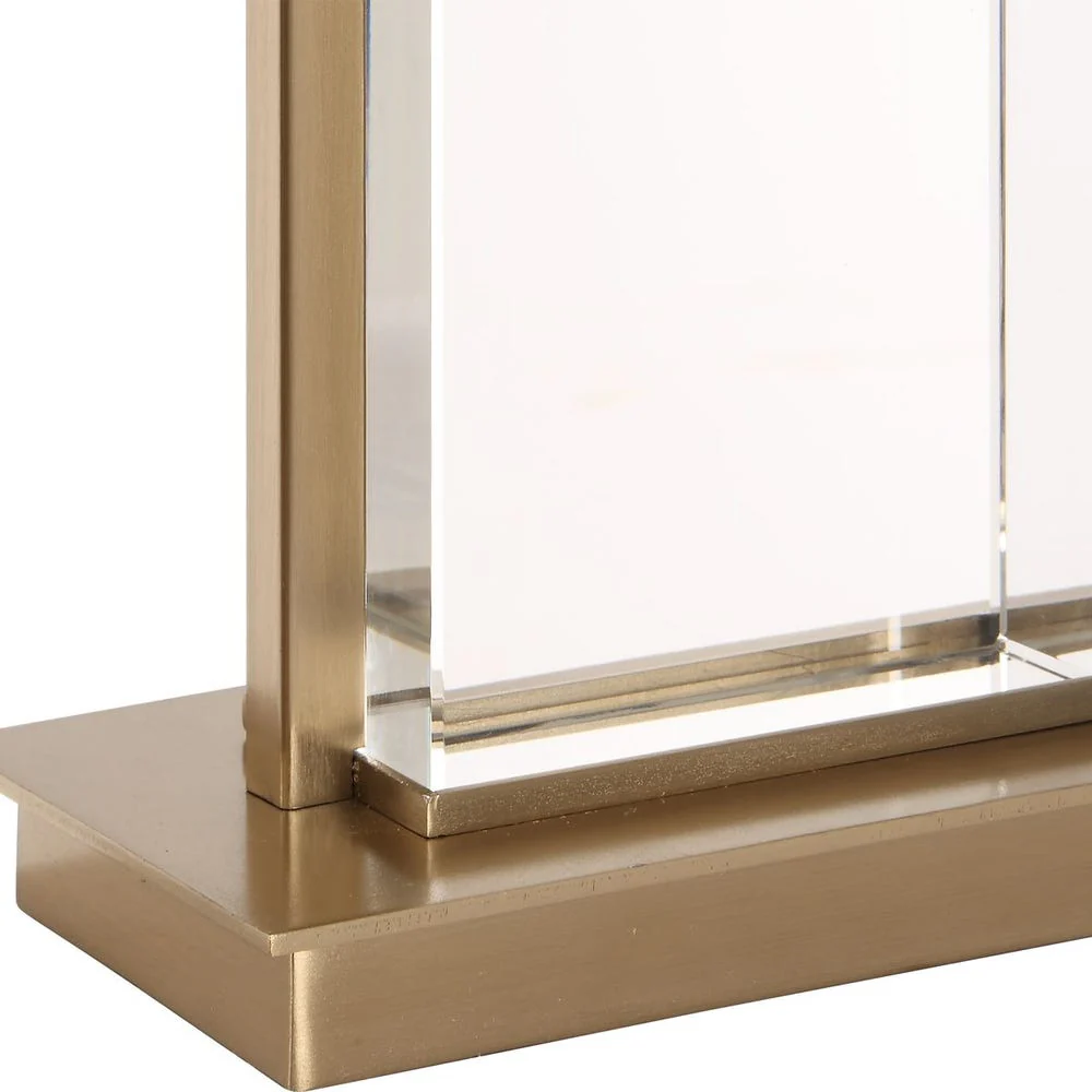 Uttermost Stambaugh Crystal Column Base Table Lamp - Image 7