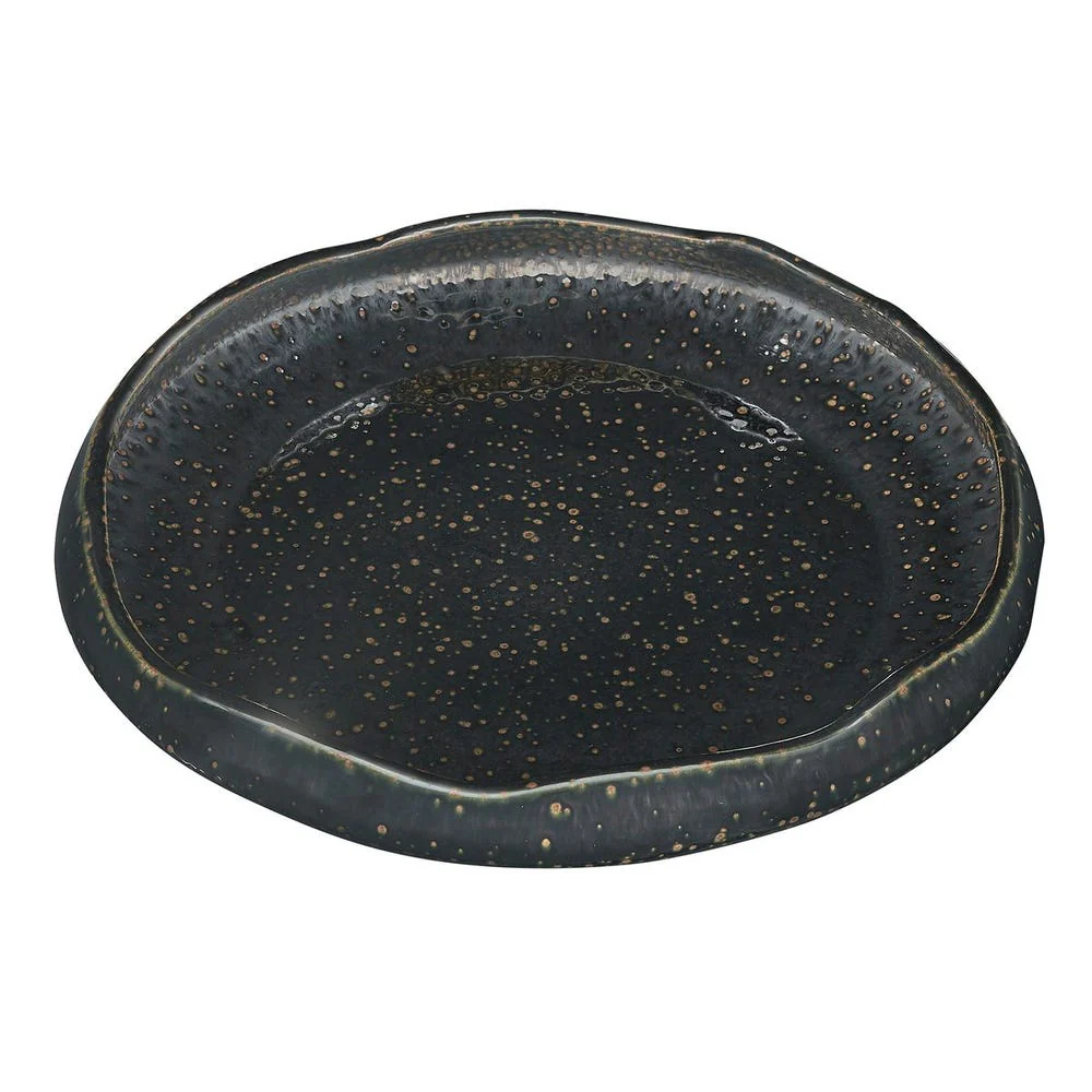 Uttermost Stardust Ripple Black Decorative Bowl ~ Indoor & Outdoor Use - Image 4