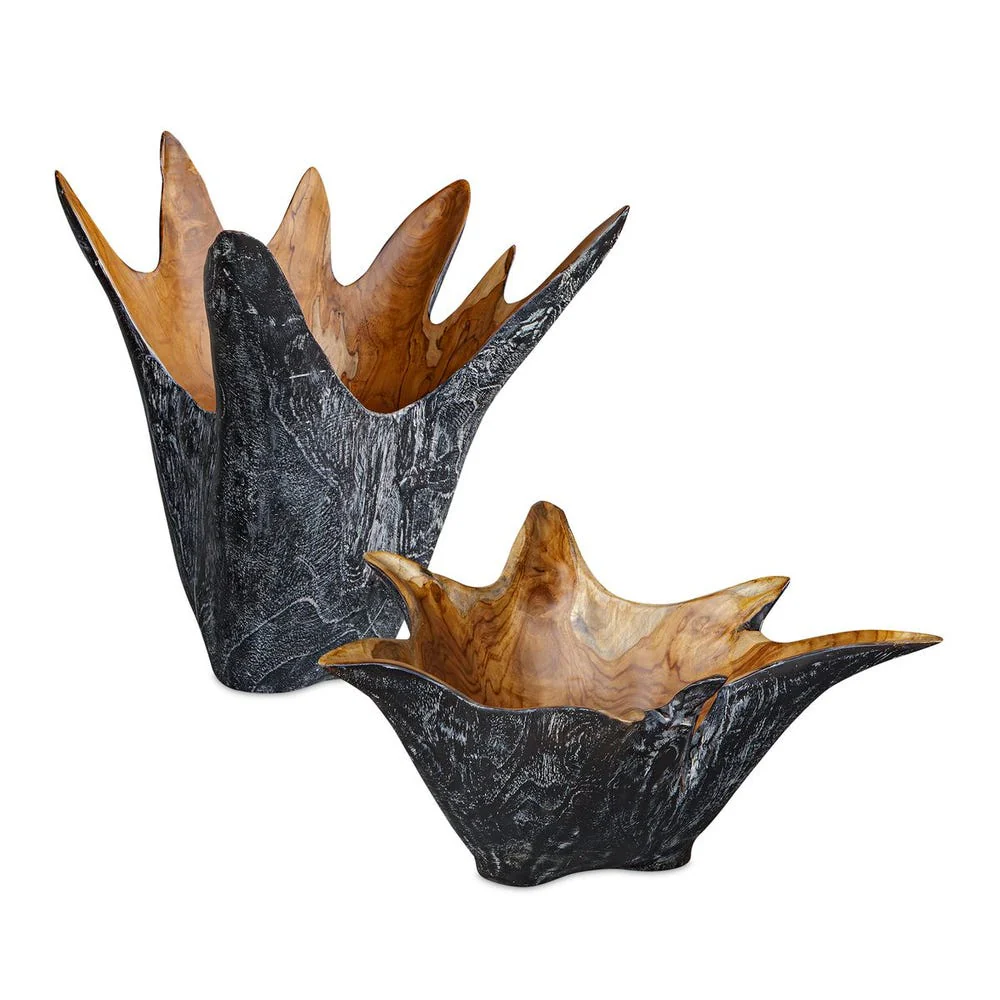 Uttermost Starpetal Bowls ~ Set Of 2 ~ Indoor And Outdoor Use - Image 4