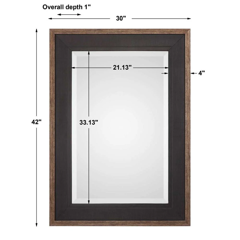 Uttermost Staveley Solid Pine Mirror - Image 5