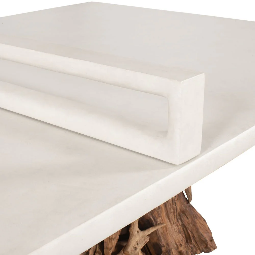Uttermost Stonewood Ping Pong Dining Table ~ Indoor & Outdoor Use - Image 11