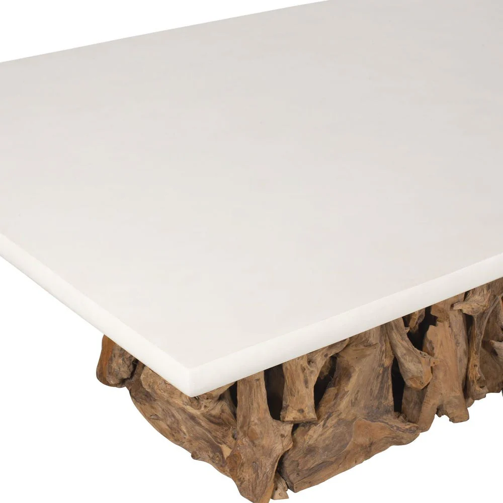 Uttermost Stonewood Ping Pong Dining Table ~ Indoor & Outdoor Use - Image 15