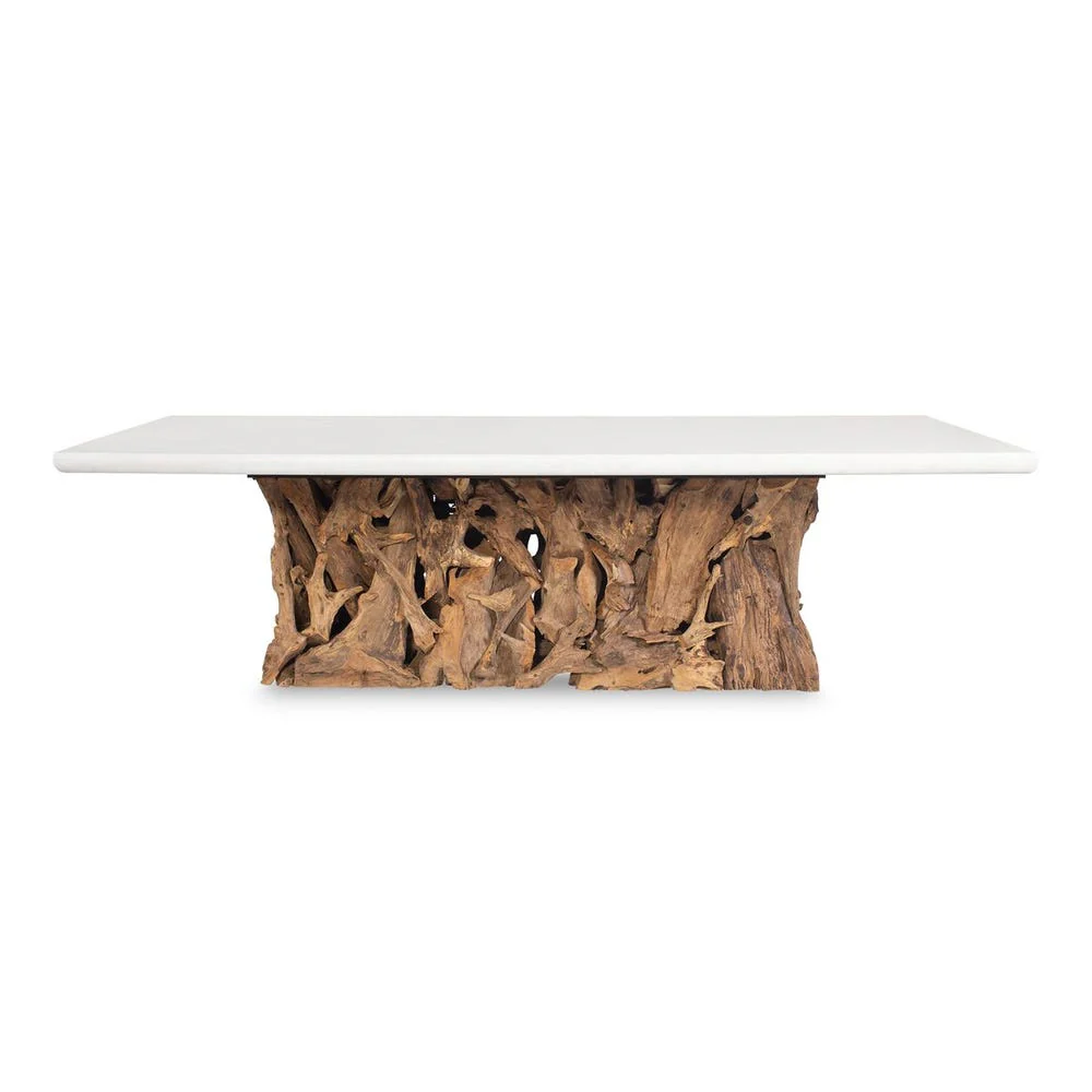 Uttermost Stonewood Ping Pong Dining Table ~ Indoor & Outdoor Use - Image 16