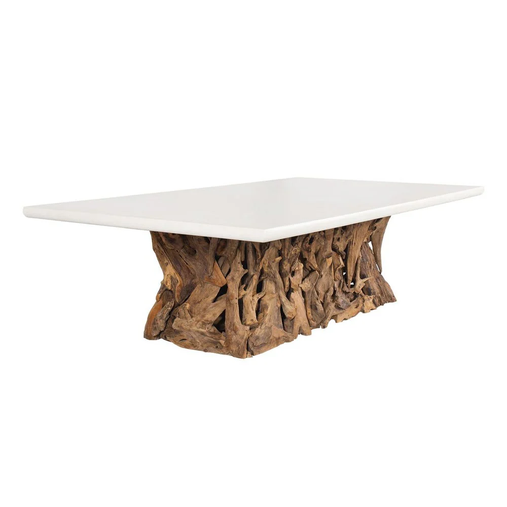 Uttermost Stonewood Ping Pong Dining Table ~ Indoor & Outdoor Use - Image 17