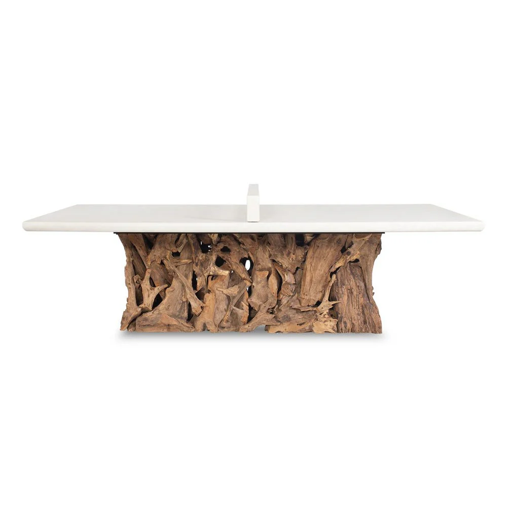 Uttermost Stonewood Ping Pong Dining Table ~ Indoor & Outdoor Use - Image 7