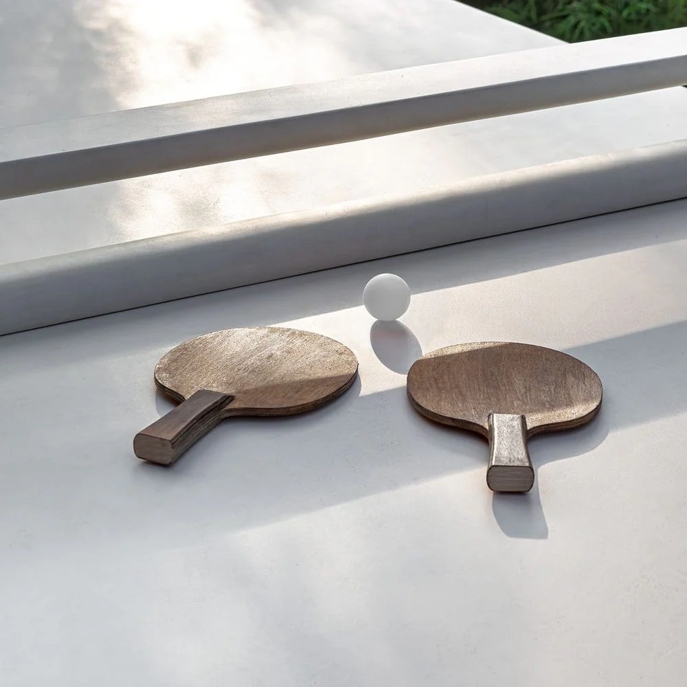 Uttermost Stonewood Ping Pong Dining Table ~ Indoor & Outdoor Use - Image 8