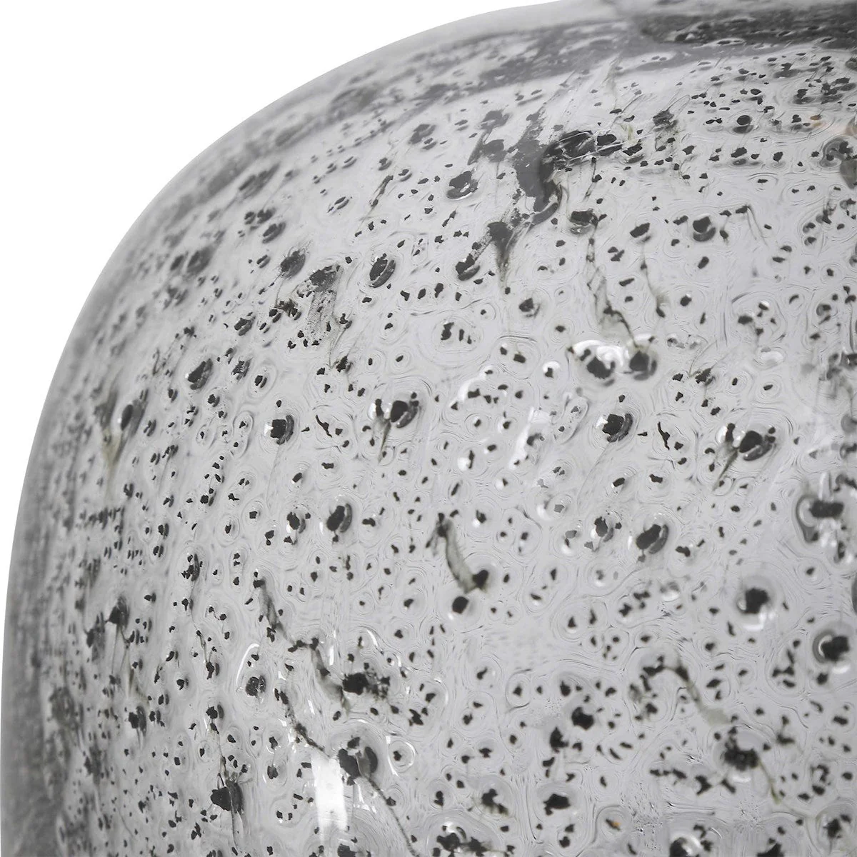 Uttermost Storm Translucent Art Glass Table Lamp With Light Gray Linen Shade - Image 6