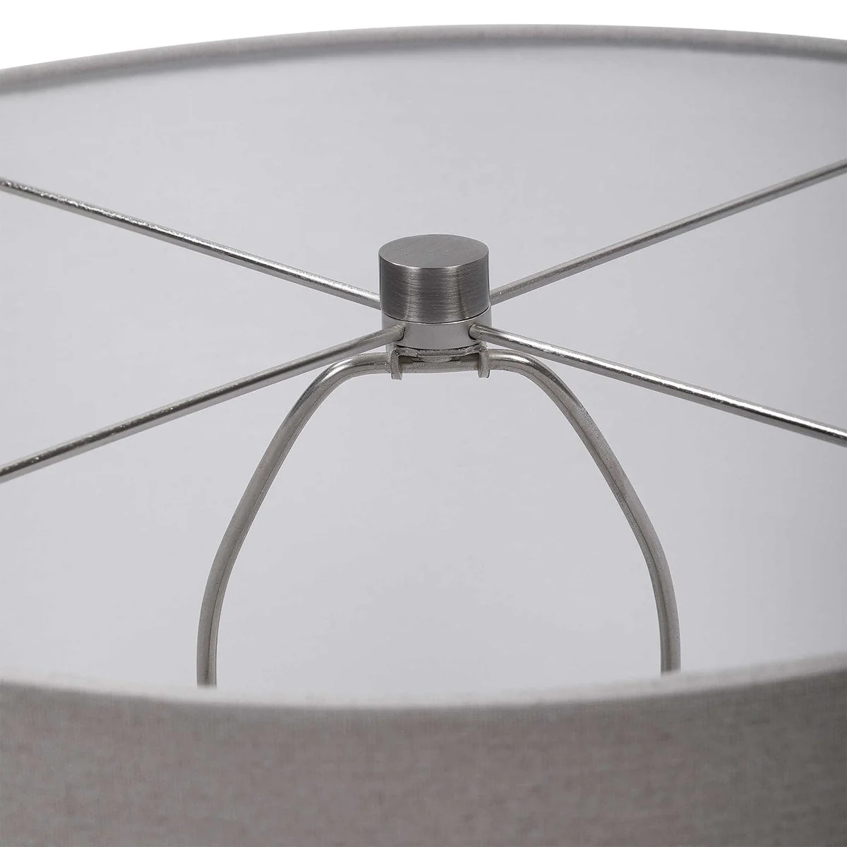 Uttermost Storm Translucent Art Glass Table Lamp With Light Gray Linen Shade - Image 8