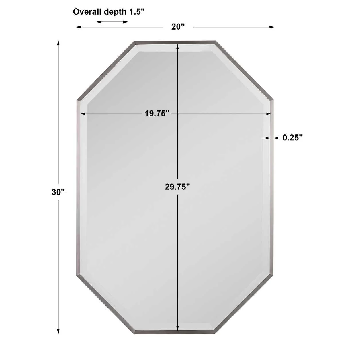 Uttermost Stuartson Octagon Vanity Mirror - Image 5