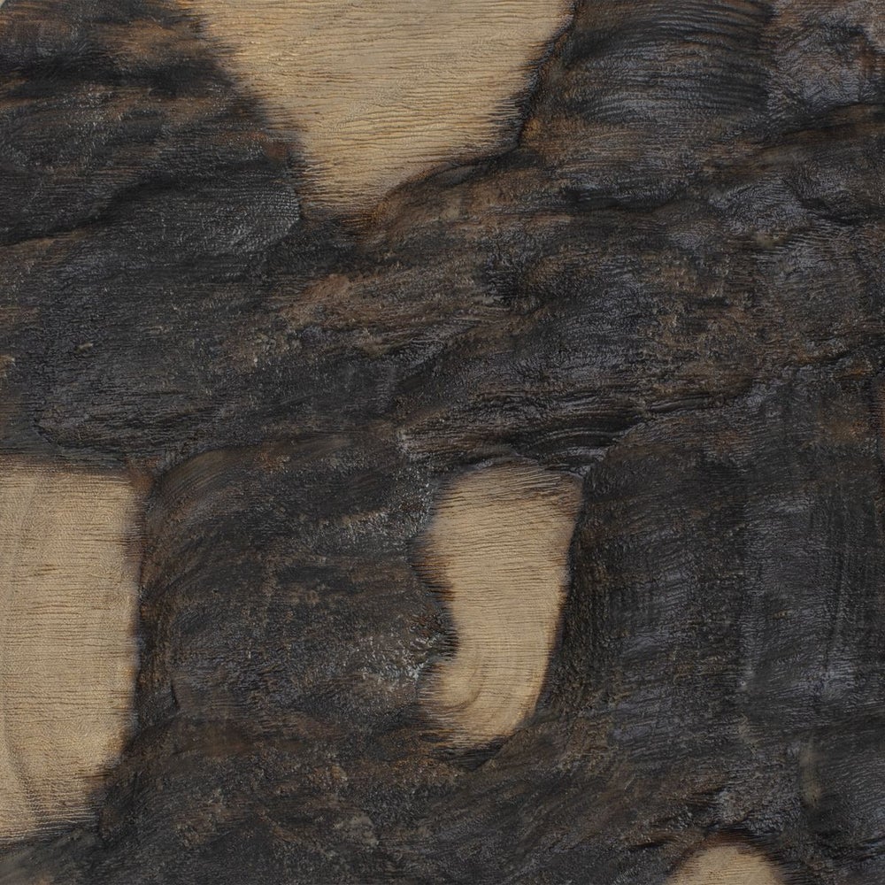 Uttermost Ignite Black and Natural Suar Wood Wall Decor Set of 9 - Image 3