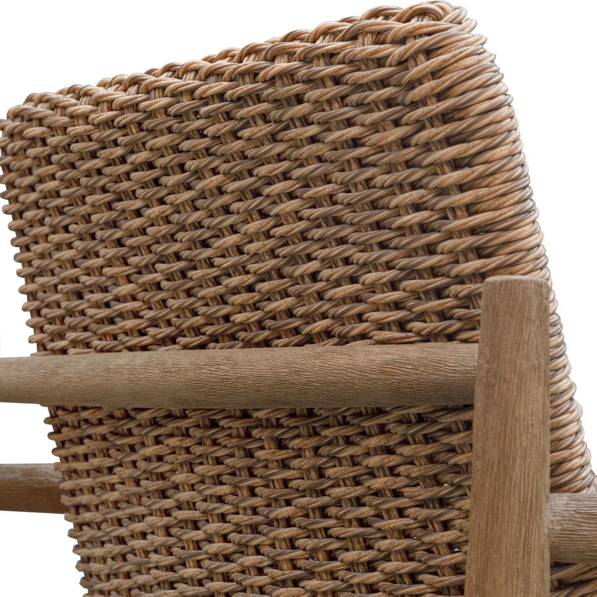 Uttermost Sumba Outdoor Lounge Chair ~ Golden Flax - Image 6