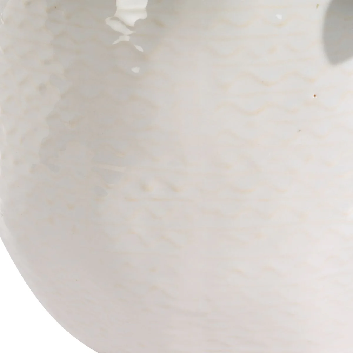 Uttermost Sundown Textural Succulents With White Gloss Ceramic Planter - Image 5
