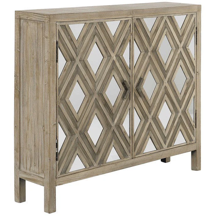 Uttermost Tahira Rustic Modern 2 Door Cabinet - Image 4
