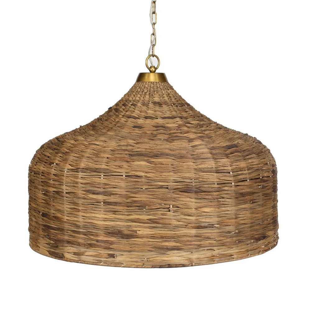 Uttermost Tauranga Rich Natural Woven Pendant 5 light - Image 4