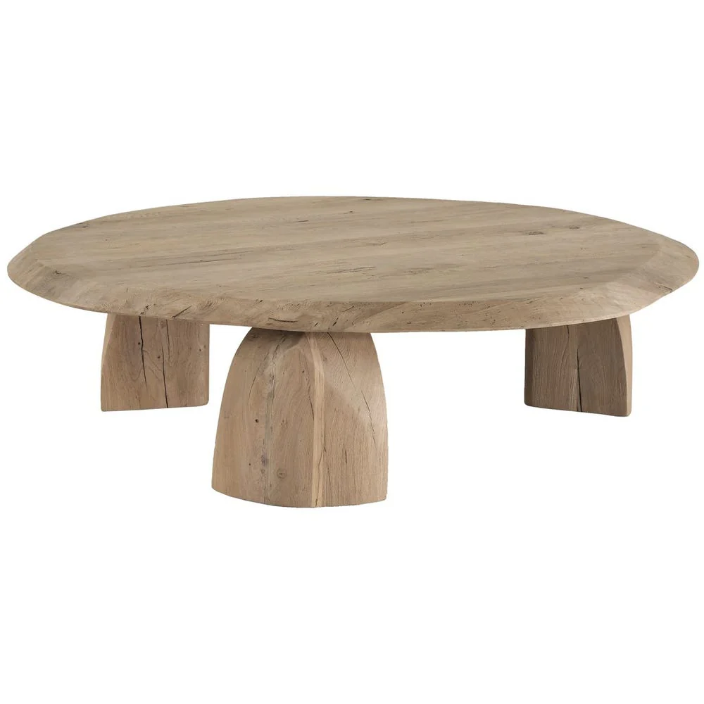 Uttermost Tiernan Solid Reclaimed Oak Coffee Table - Image 5