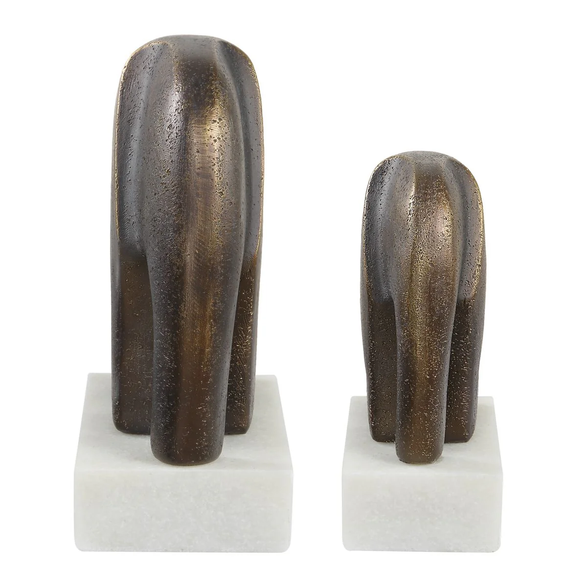 Uttermost Timeless Tusk Sculptures Set Of Two - Image 4