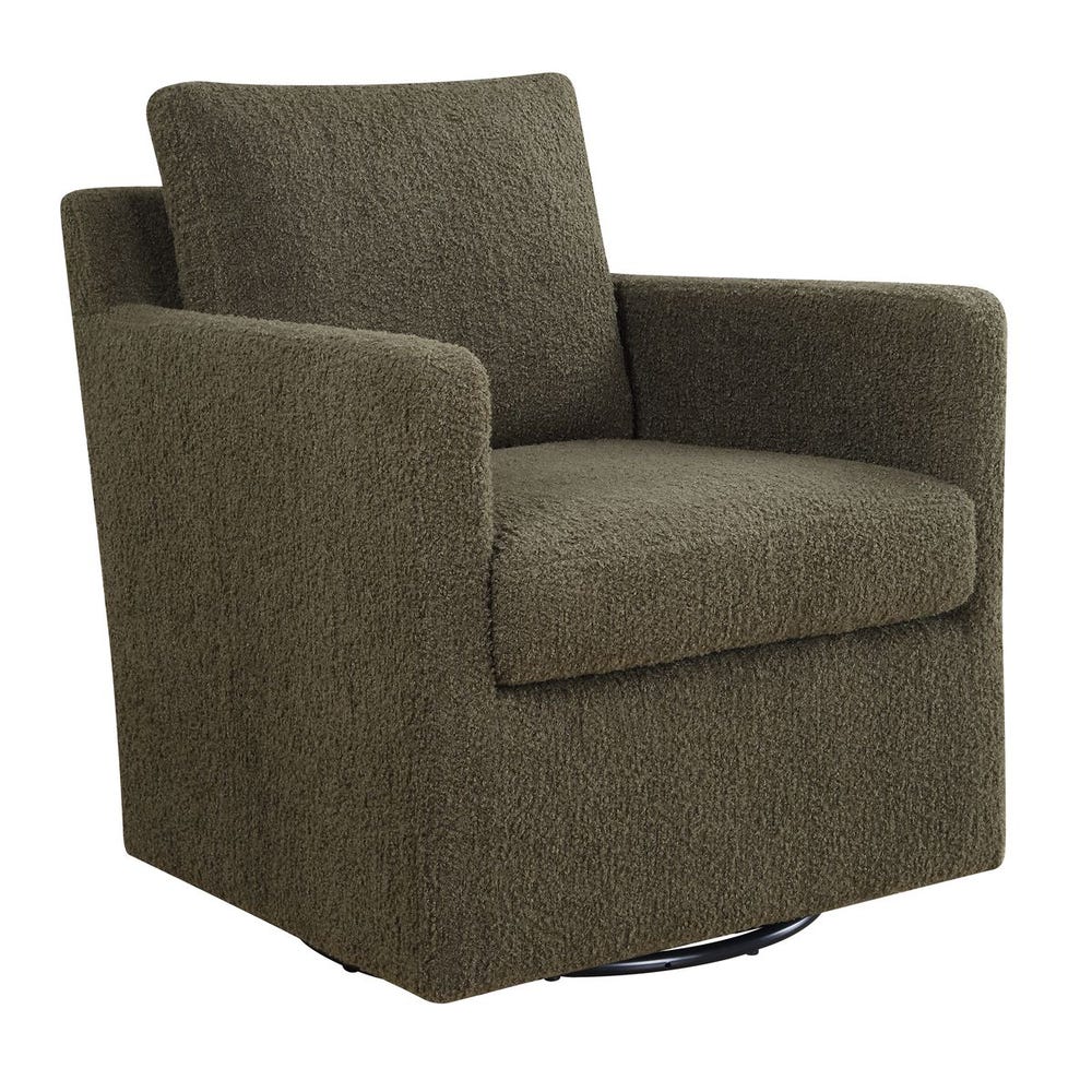 Uttermost Tisdell Kale Green Swivel Glider - Image 5