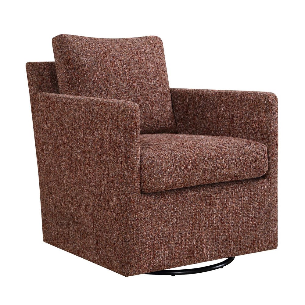 Uttermost Tisdell Upholstered Canyon Swivel Glider Accent Chair - Image 7