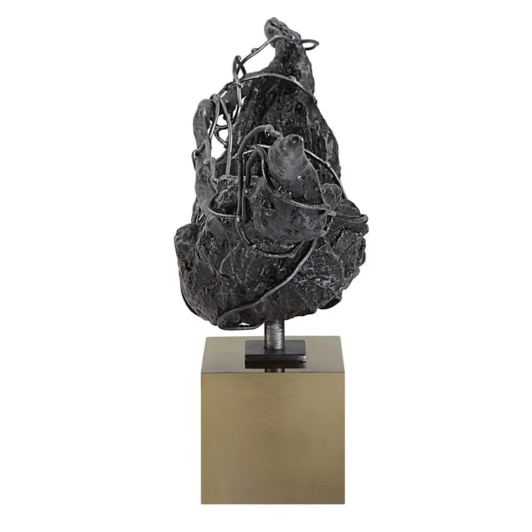 Uttermost Tranquility Cast Iron Sculpture - Image 4