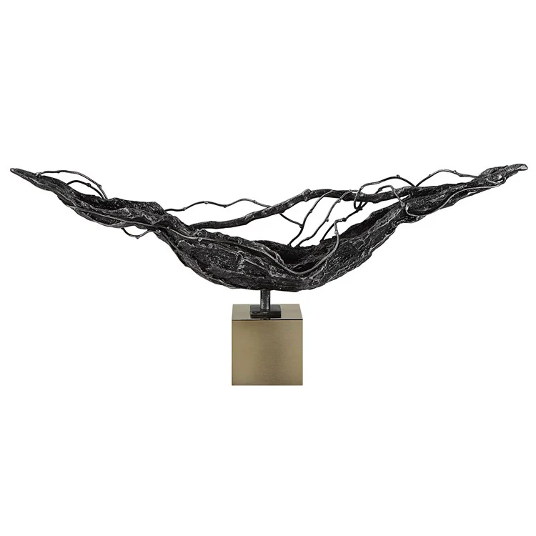Uttermost Tranquility Cast Iron Sculpture - Image 5
