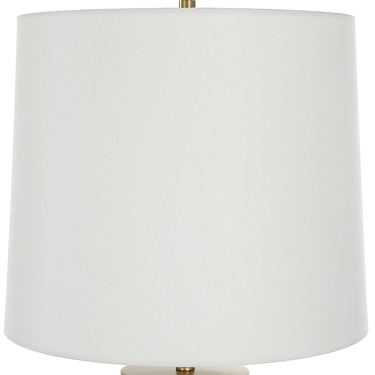 Uttermost Trentino Emerald Green Glass Table Lamp With White Linen Shade - Image 6