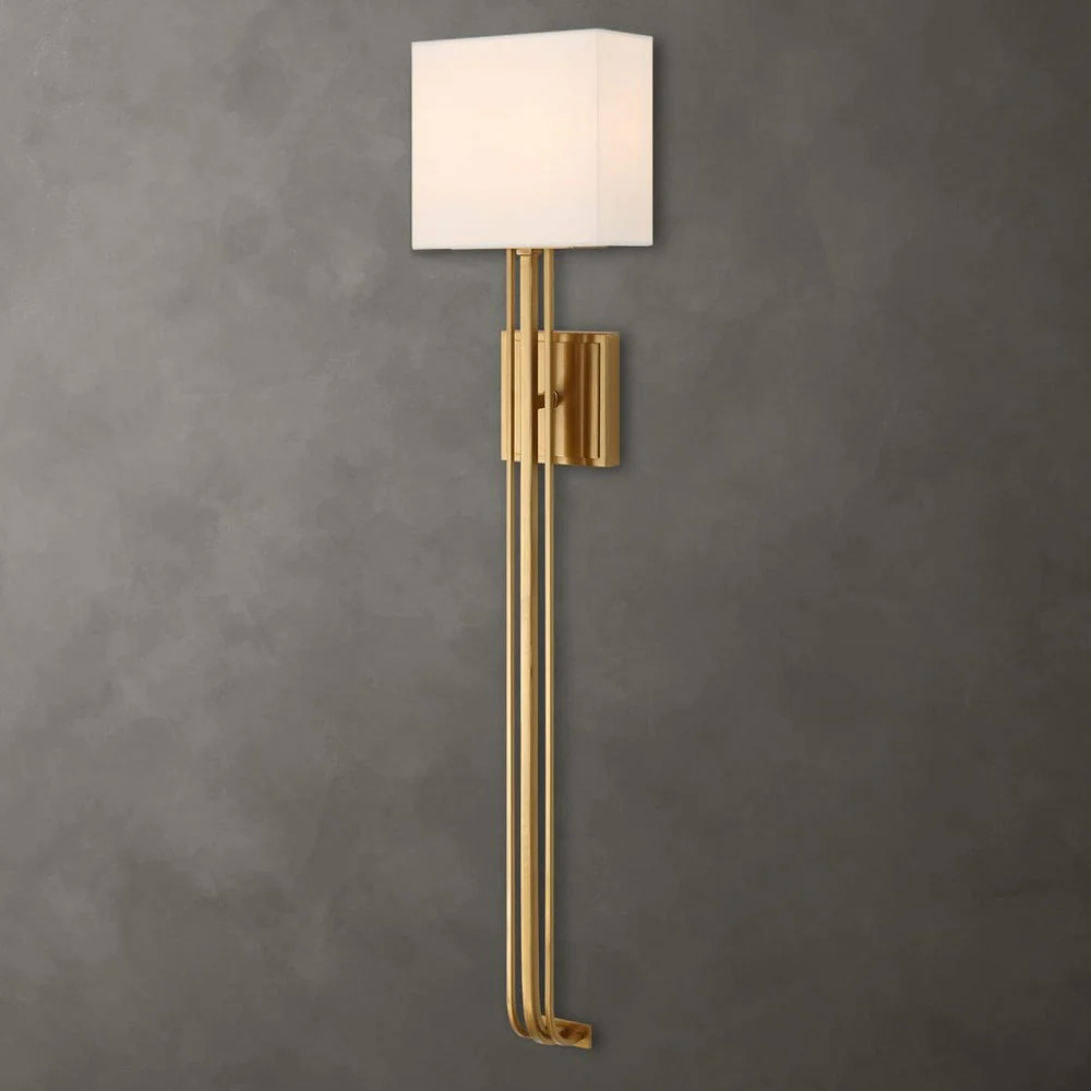 Uttermost Trenton Warm Brass 2 Light Sconce - Image 2