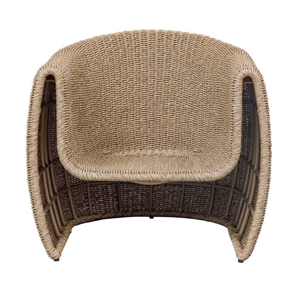 Uttermost Tropic Lounge Chair ~ Golden Flax ~ Indoor & Outdoor Use - Image 11