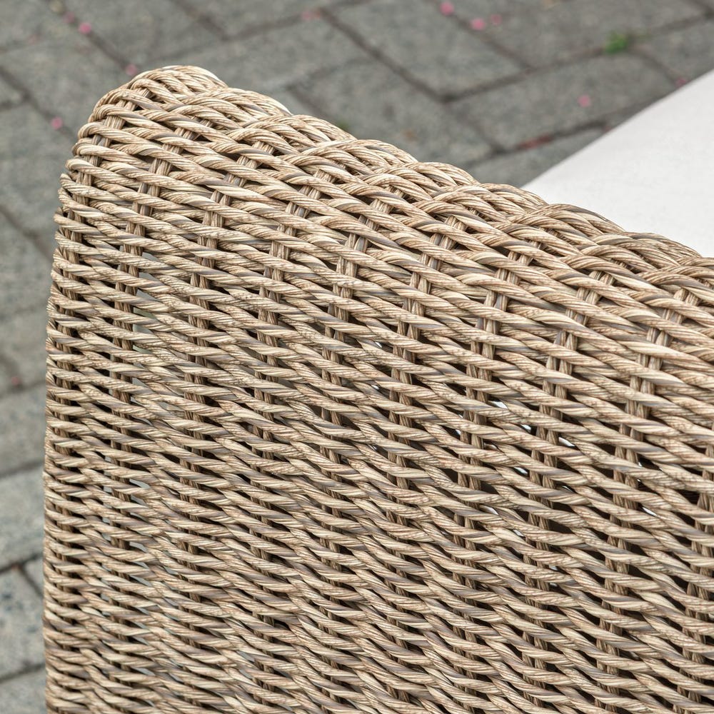 Uttermost Tropic Lounge Chair ~ Golden Flax ~ Indoor & Outdoor Use - Image 5