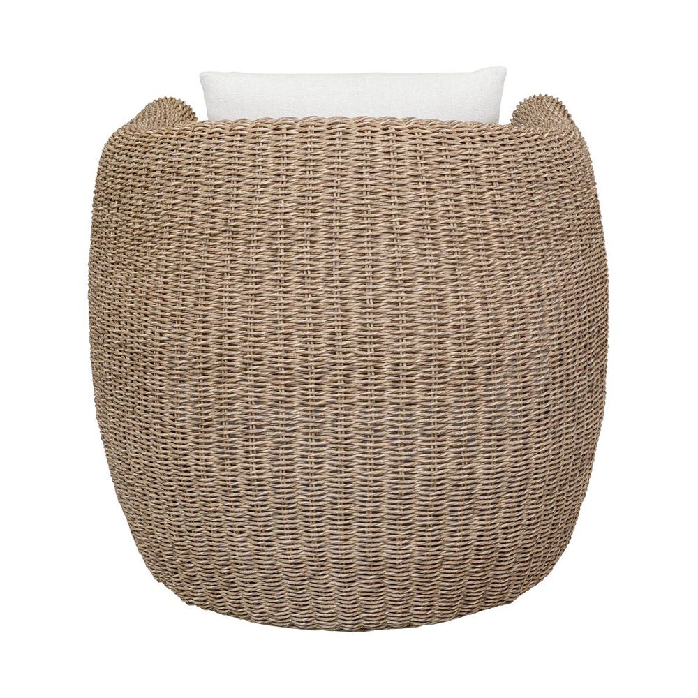 Uttermost Tropic Lounge Chair ~ Golden Flax ~ Indoor & Outdoor Use - Image 8