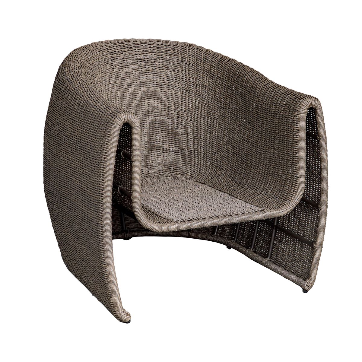 Uttermost Tropic All Weather Wivker Outdoor Lounge Chair - Image 7