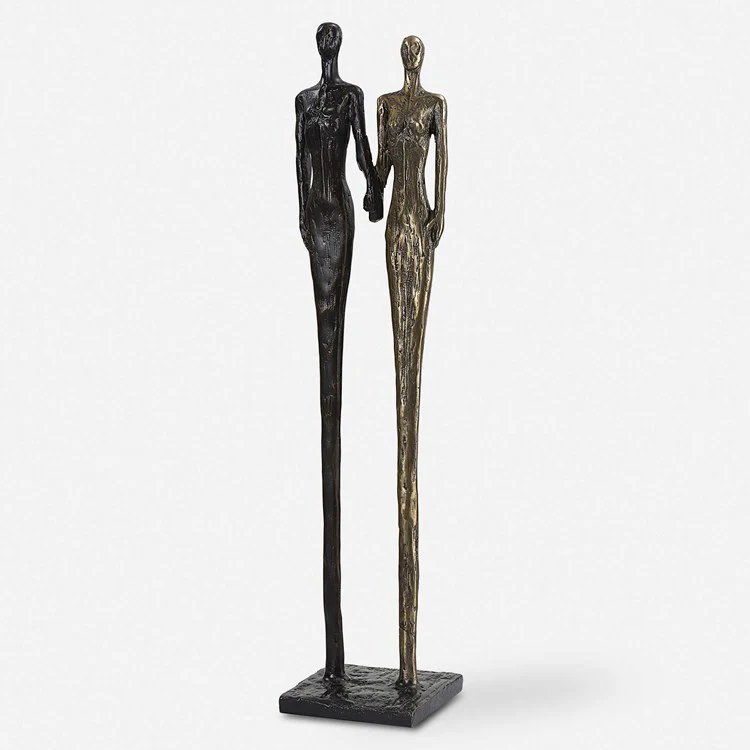 Uttermost Two’s Company Cast Iron Sculpture - Image 2