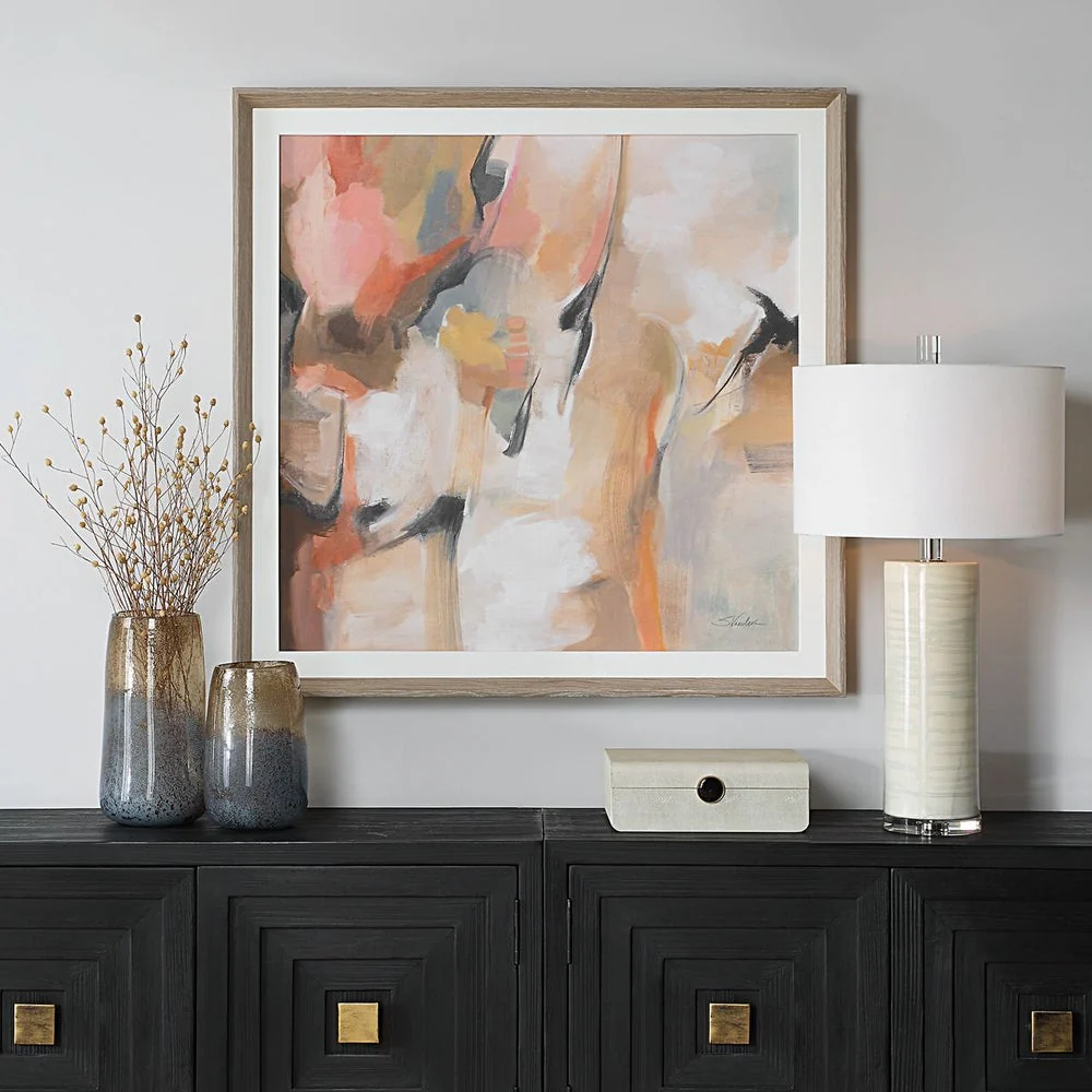 Uttermost Uphill Vibrant Colors Framed Print