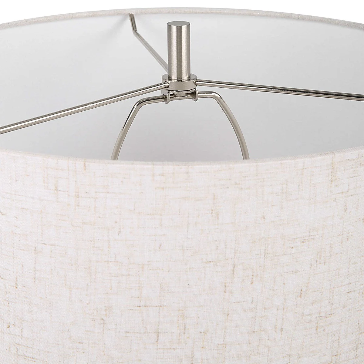 Uttermost Uplift Table Lamp With Oatmeal Linen Shade - Image 5