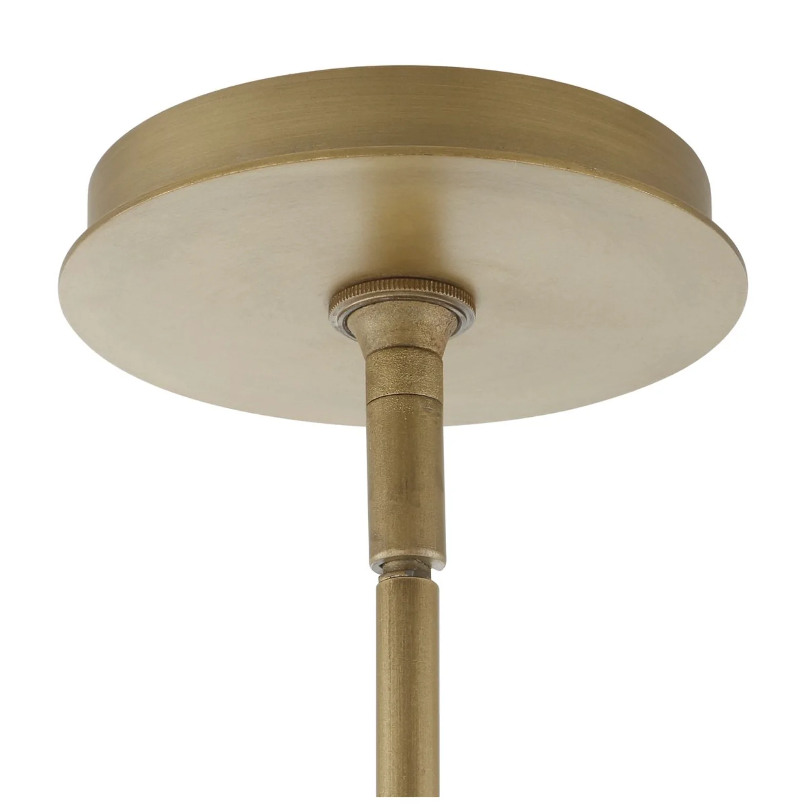 Uttermost Valencia Soft Gold With Swirled White Glass Pendant ~ 6 Lt - Image 11