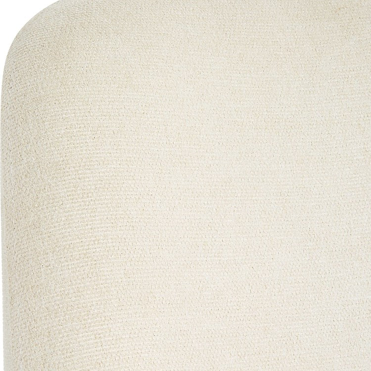 Uttermost Vantage White Frost Performance Fabric Upholstered Dining Chair - Image 7