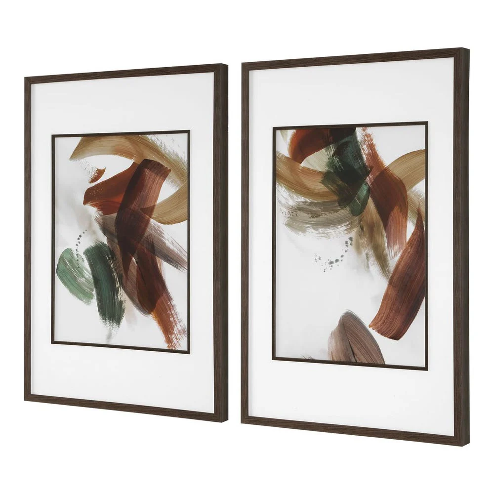 Uttermost Velocity Framed Prints ~ Set Of Two - Image 4