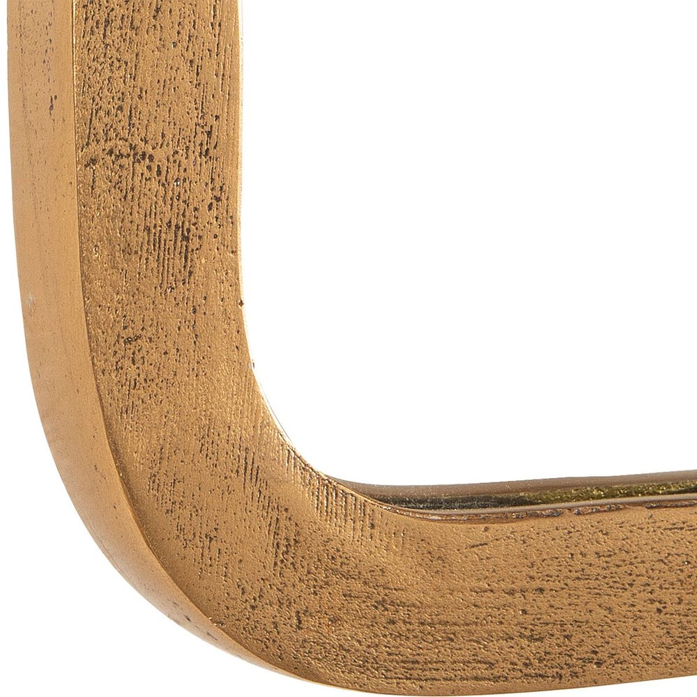 Uttermost Vestry Antique Brass Mirror - Image 3