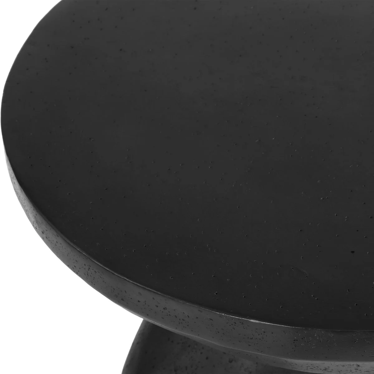 Uttermost Veta Black Modern Organic Accent Table ~ For Use Indoors and Outdoors - Image 6