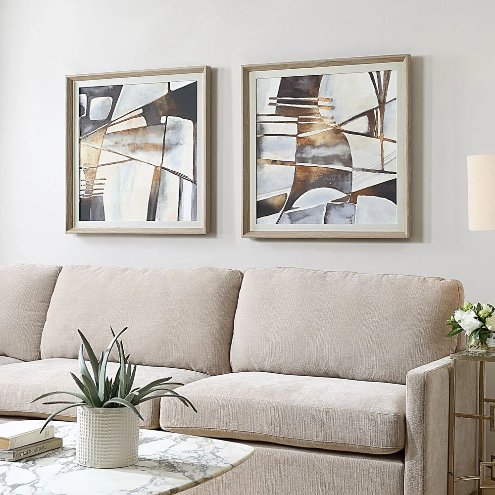 Uttermost Vetrina Set of 2 Framed Prints - Image 2