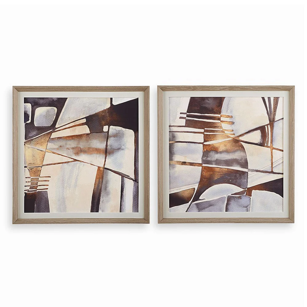 Uttermost Vetrina Set of 2 Framed Prints - Image 3