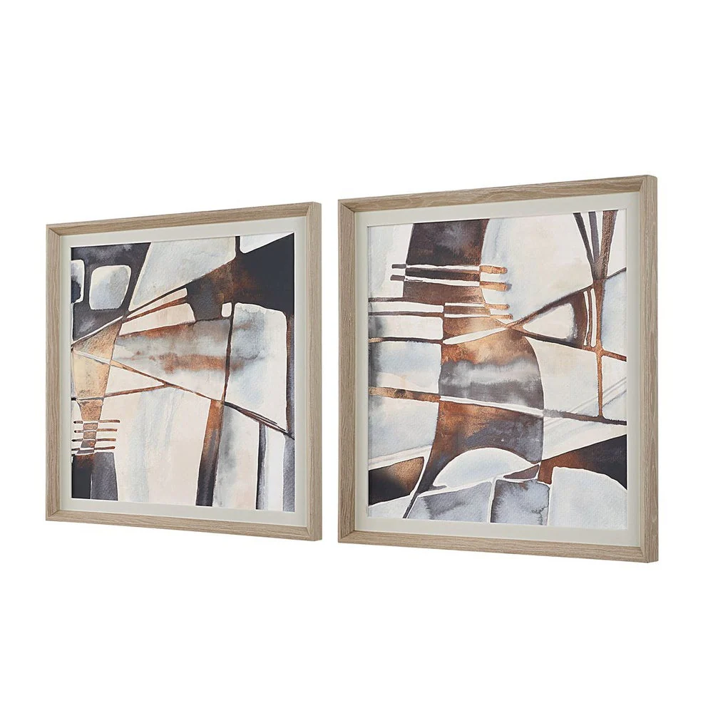 Uttermost Vetrina Set of 2 Framed Prints - Image 4